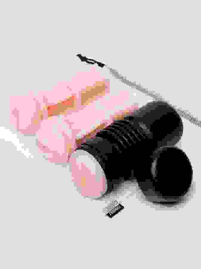 THRUST Pro Ultra Full Throttle Realistic Masturbator Cup Set (4 Piece), Flesh Pink, hi-res